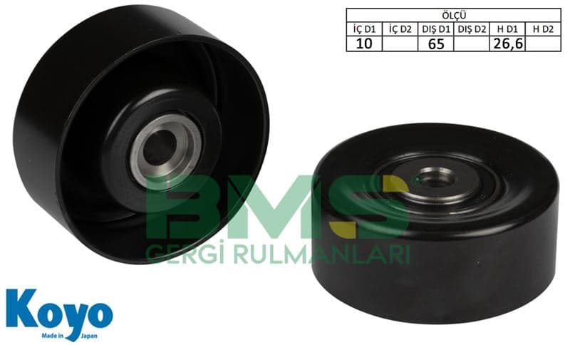 ALTERNATOR GERGI RULMANI P106 P206 P306 XSARA XM SAXO 1.1I / 1.4I / 1.6 / 1.6 16V / 1.6I OLCU: (10*6