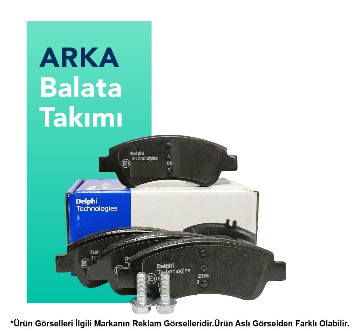 Delphi Mercedes C Serisi Arka Fren Balata Takımı (2021-2025)