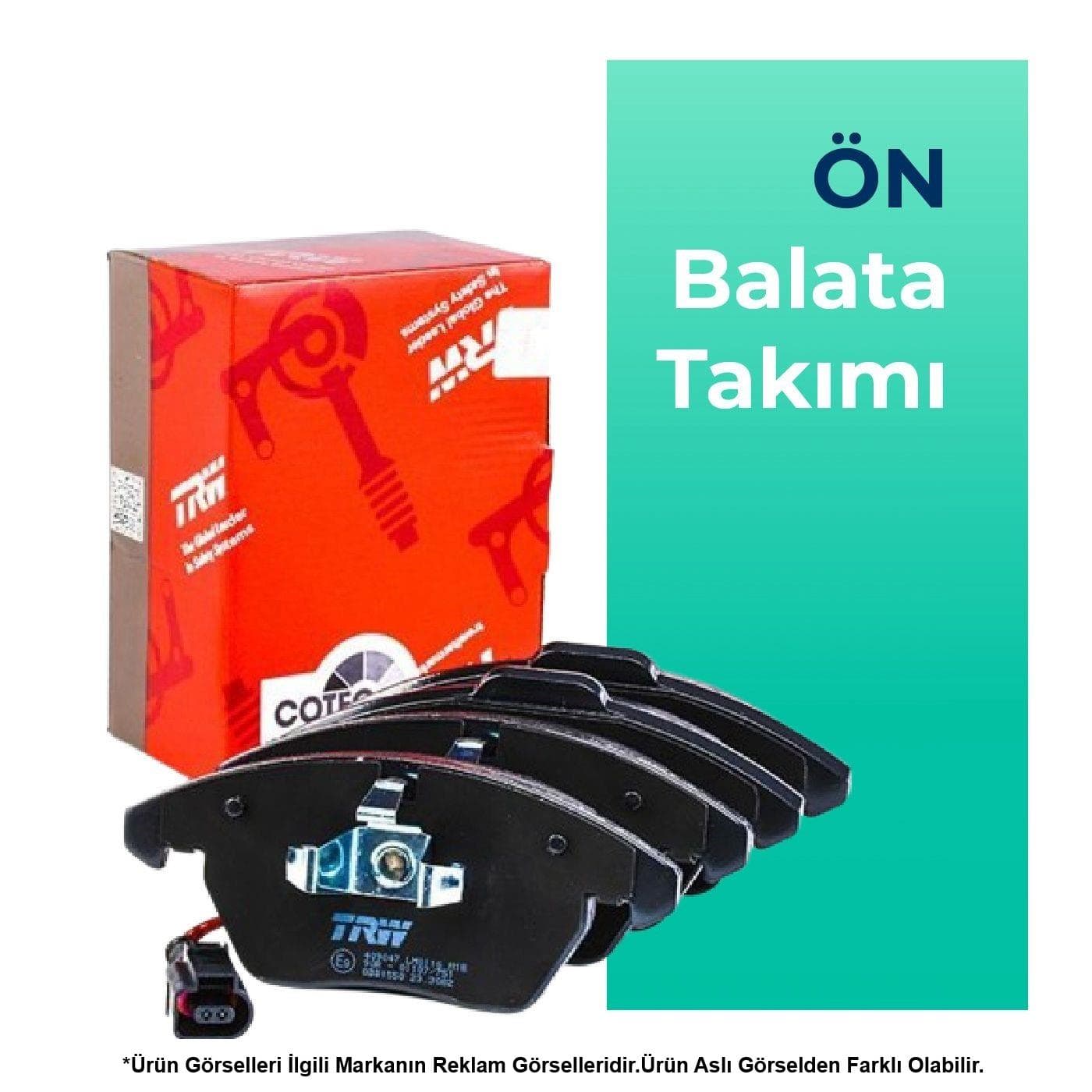 TRW Mercedes GL Serisi Ön Fren Balata Takımı (2006-2012)