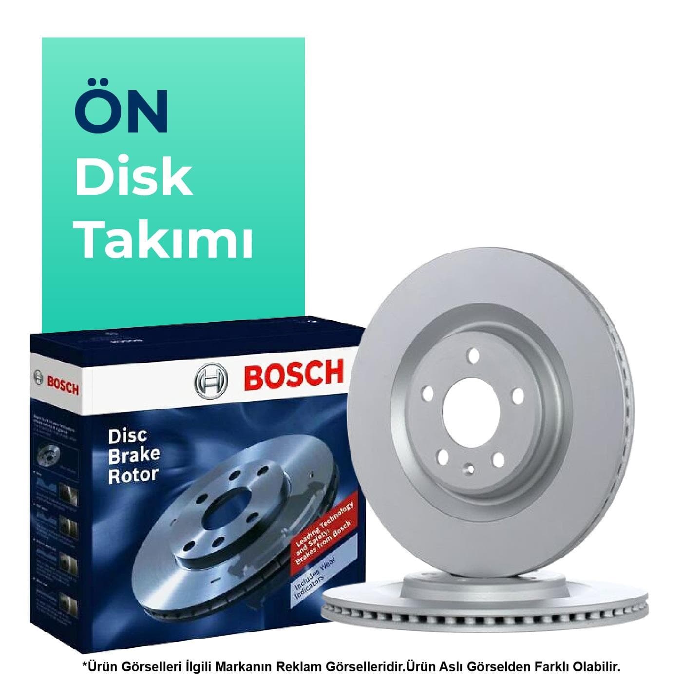 BOSCH Fiat Palio Ön Fren Disk Takımı (1998-2012)