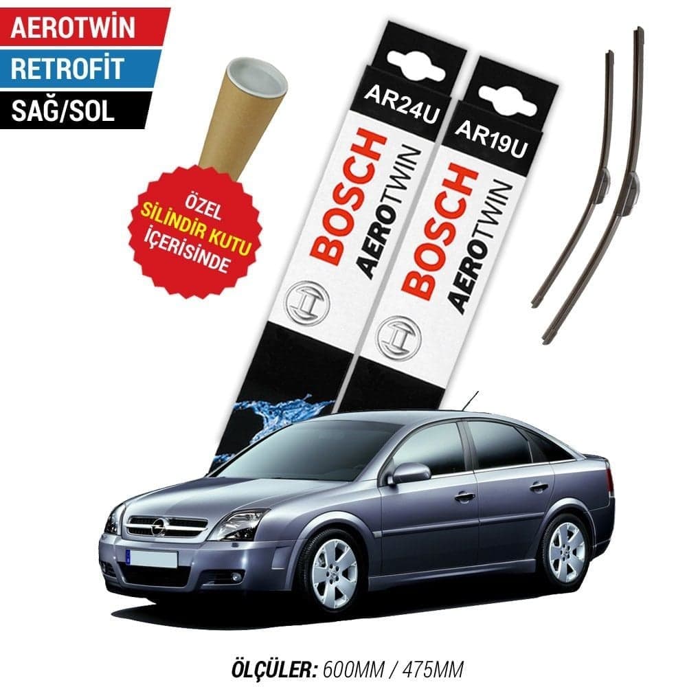 Opel Vectra C Silecek (2003-2008) Bosch Aerotwin Retrofit