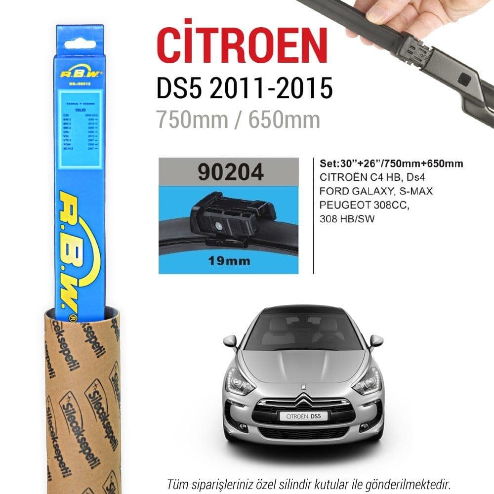 Citroen DS5 RBW Muz Silecek (2011-2015)